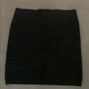 Black Bebe skirt. Like new.